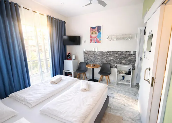 Smart Comfort Deluxe N1 Private Balcony Bathroom 250m Marina Port 800m Limisso